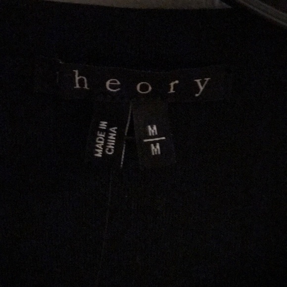 Theory black long sleeve men’s shirt - Picture 2 of 2
